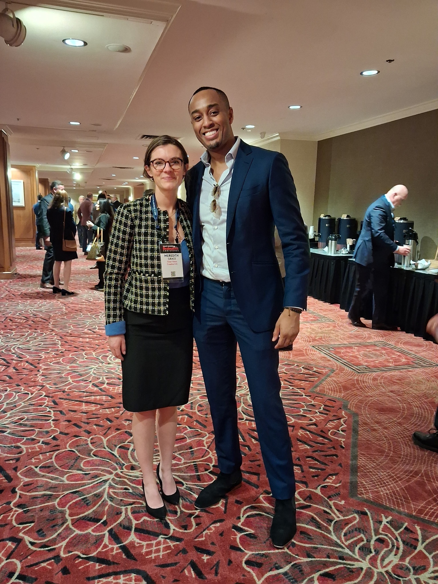 Meredith Grace and Jeremy Tomes